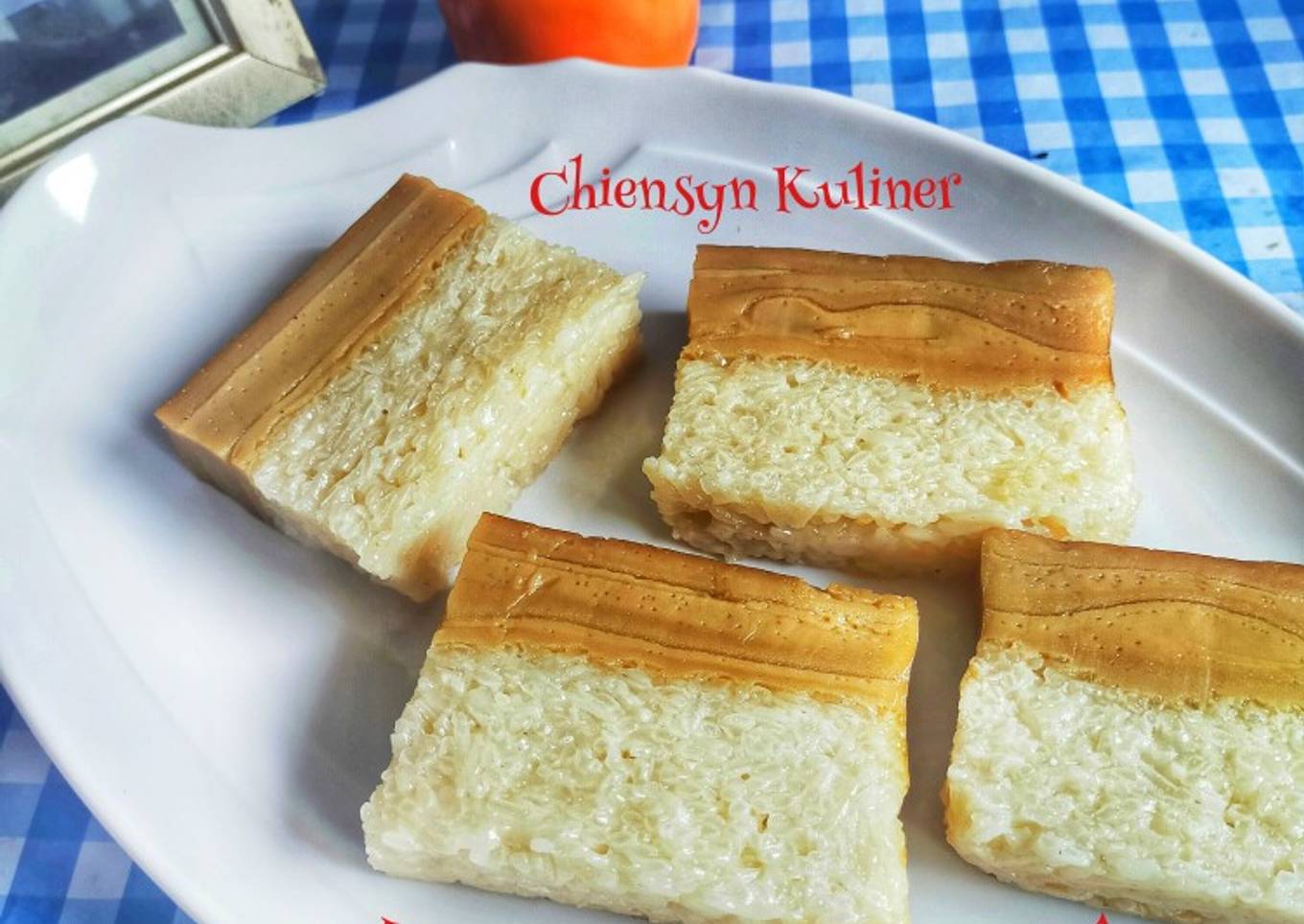 Kue Talam Ketan Gula Merah
