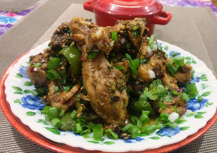 Chicken with coriander seeds