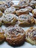 Falsos rolls de canela y manzana