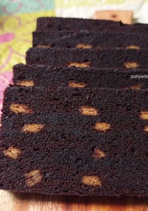 Foto resep Brownies Kukus Bermotif resep Farah Quinn