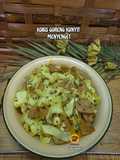 23:8:26 - Kobis + Cendawan Butang Goreng Kunyit menyengat