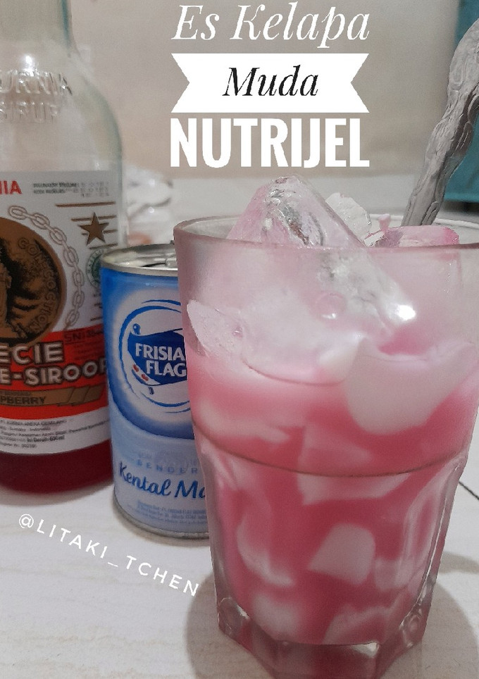 Foto resep Es Kelapa Muda Nutrijel