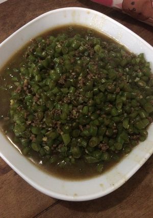 Foto resep Buncis cah sapi