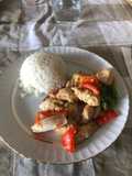 Pollo estilo Asia