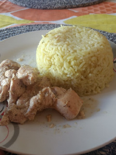 Una foto de Pollo al limón en horno