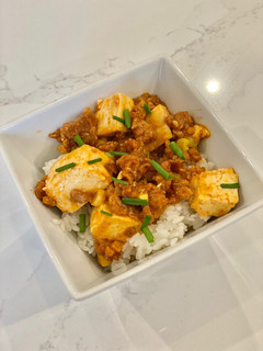 A picture of Mapo Tofu.