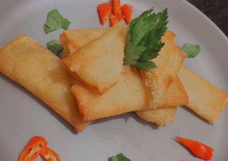Resep LUMPIA BIHUN Goreng isi cabe rawit yang Bikin Ngiler