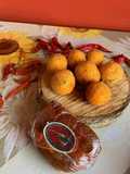 Calabrian Arancini with Nduja and Provola Cheese