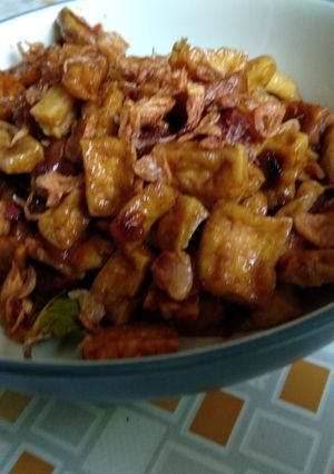 Foto resep Kering tahu Tempe