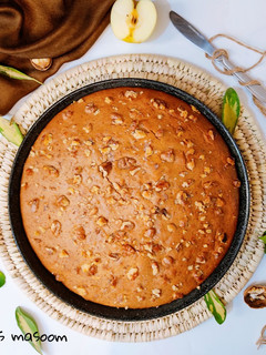 عکسی از دستور کیک گردویی