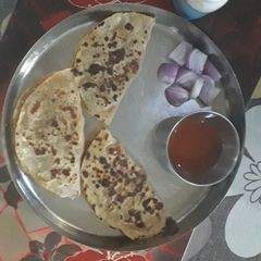 A picture of Nutrella paratha.