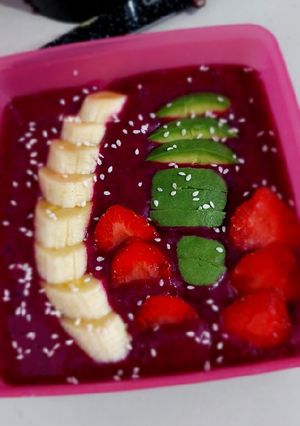Foto resep Smoothies Bowl Ala Burgreens
