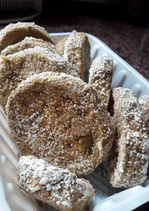 Una foto de Milanesa de berenjena y avena