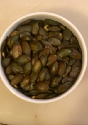 A picture of Roasted Pumpkin Seeds.
