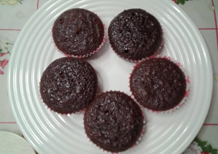 Recipe of Homemade Chocolate cup cakes