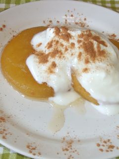 Una foto de Manzanas asadas con vainilla