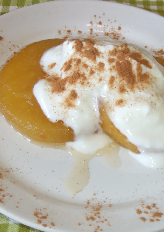 Una foto de Manzanas asadas con vainilla
