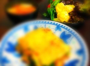 Una foto de Coliflor al horno con mayonesa Japonés CALIFLOWERNOMAYOYAKI🇺🇾🇯🇵カリフラワーのマヨ焼き🍱para lonchera