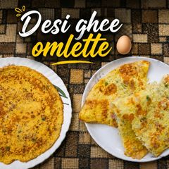 A picture of 🥚 Easy Desi Ghee Omelette.