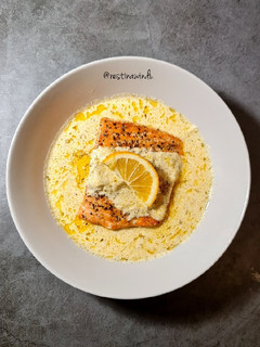 Foto resep Salmon Lemon Butter Sauce
