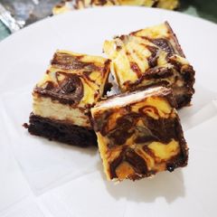 A picture of Cheesecake Brownies.