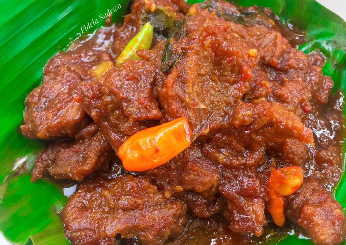 Krengsengan Daging Sapi