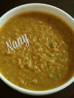 صورة لوصفة شوربة عدس بالخضار❤