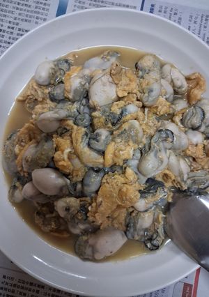 鮮蚵煎蛋 的食譜成品照片