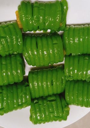 Hình của món Bánh cuộn nagasari.