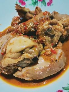 Foto resep Ayam bumbu rujak tanpa kunyit