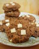 Galletas de calabaza y chocolate blanco