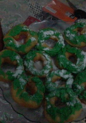 Foto resep Donat Kentang Pandan