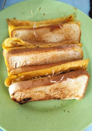 Foto resep Sandwich Roti Tawar Teflon