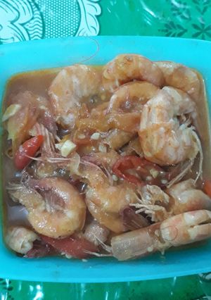 Foto resep Udang asam manis rumahan
