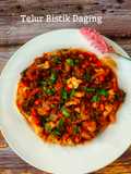 Telur Bistik Daging