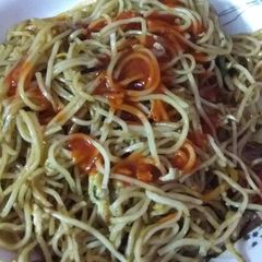 A picture of Mixed Hakka noodles.
