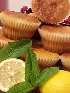صورة لوصفة كب كيك ولااااطيب بنكهة الليمون 🍋🍋