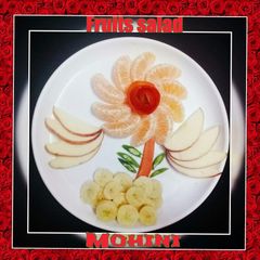 A picture of Fruits salad with attractive looks.