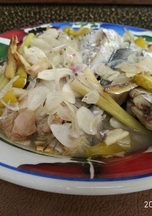 Foto resep Ikan Tenggiri Kukus Jahe
