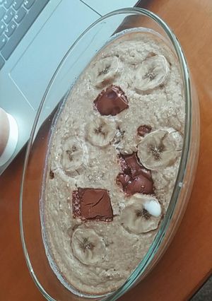 Φωτογραφία της συνταγής Baked oats Κέικ πρωινού