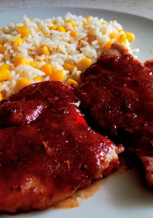 Mexikói borókás-mézes pulykamell recept fotója