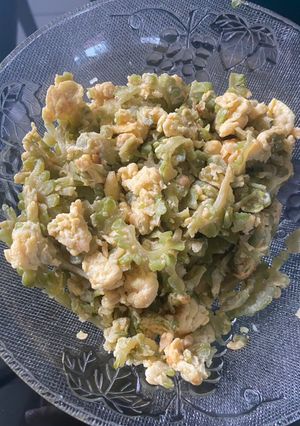 Foto resep 2. Tumis Pare & Telur Simple, Tidak Pahit & Enak pooolll