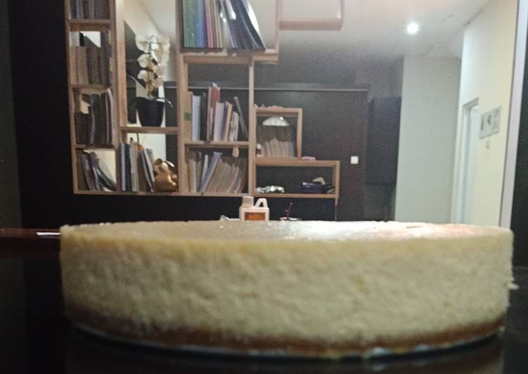 Resep New york cheese cake Anti Gagal