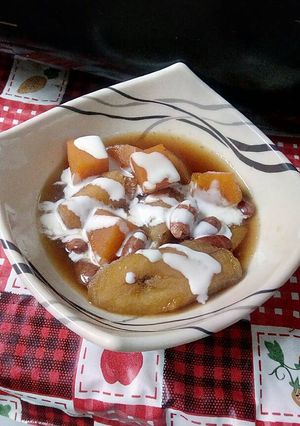 Foto resep Kolak manis segar! Kacang merah,ubi,pisang :)