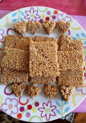 A picture of Sesame Chikki Recipe.