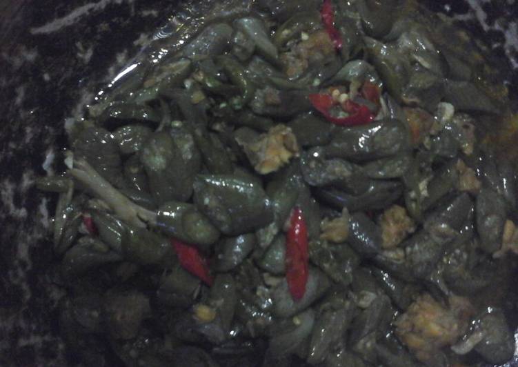 Terong telunjuk tauco pedas