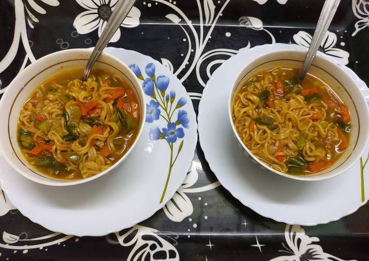 Steps to Make Speedy Noodles Soup