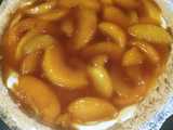 peach no bake cheesecake