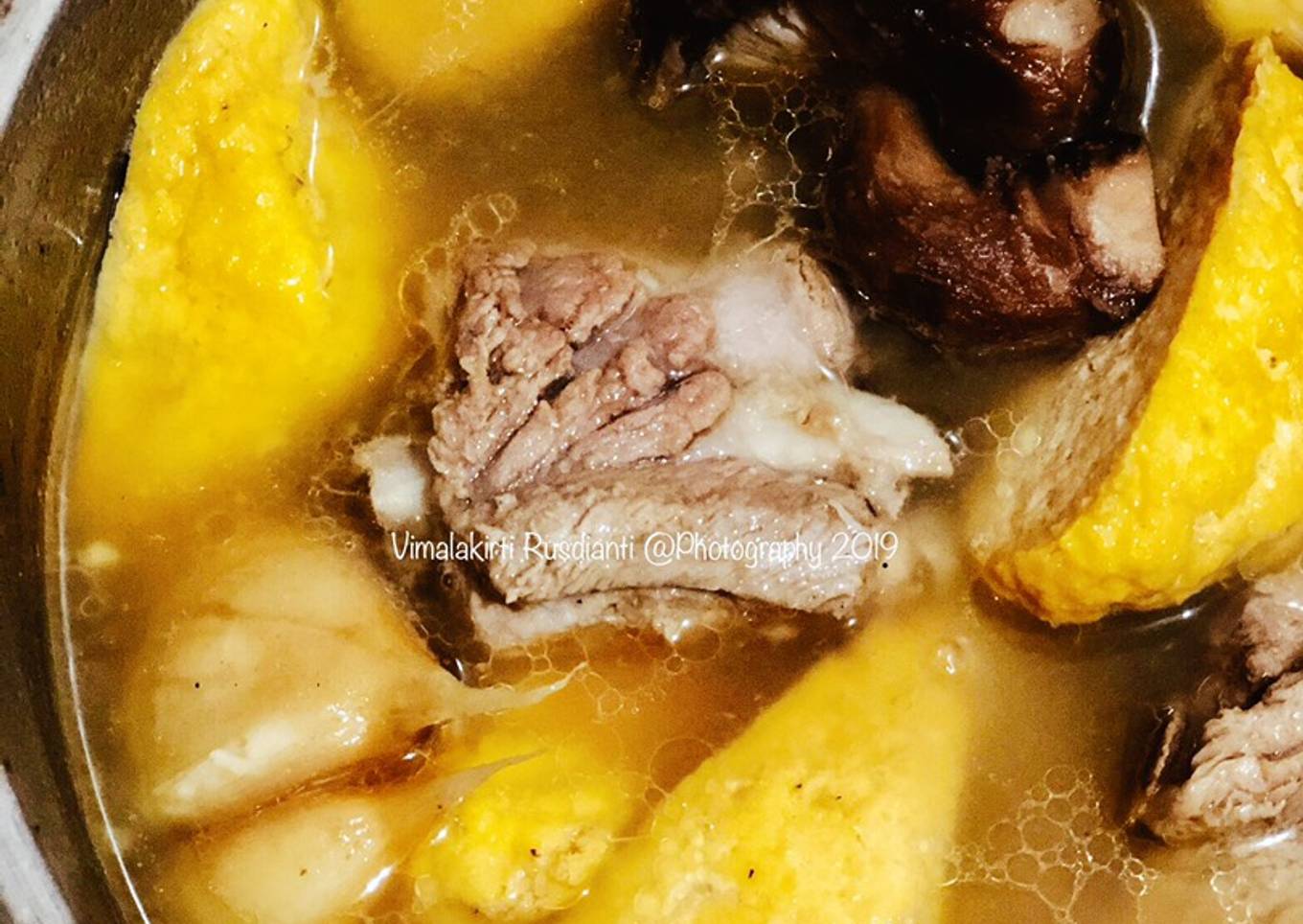 Bakut teh iga sapi