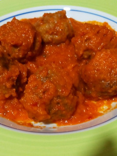Una foto de Albóndigas en salsa de miel